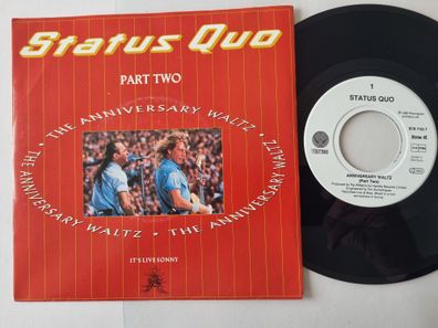 Status Quo - Anniversary waltz (Part Two) 7'' Vinyl Germany