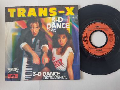 Trans-X - 3-D Dance 7'' Vinyl Germany