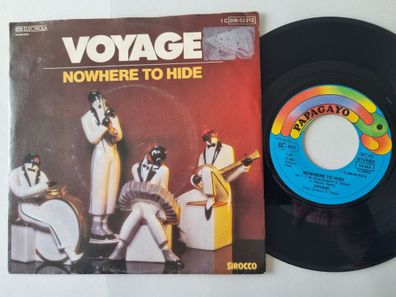 Voyage - Nowhere To Hide 7'' Vinyl Germany