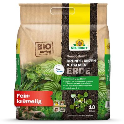 Neudorff NeudoHum Grünpflanzen & PalmenErde - 10 Liter