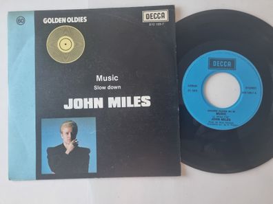John Miles - Music (was my first love)/ Slow down 7'' Vinyl Belgium