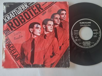 Kraftwerk - Die Roboter 7'' Vinyl Germany/ VERY BAD COVER!