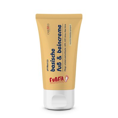 Fußfit basische Fußcreme - pH Wert 8,0