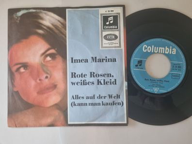 Imca Marina - Rote Rosen, Weißes Kleid 7'' Vinyl Germany