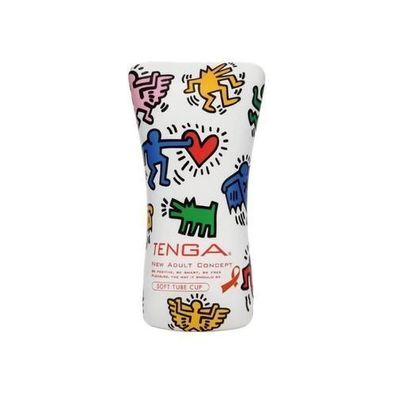 Tenga Keith Haring Weicher Einweg-Roehrenmasturbator 120 ml