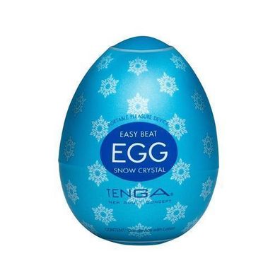 Tenga Einweg-Masturbator Easy Beat Snow Crystal Ei Edition
