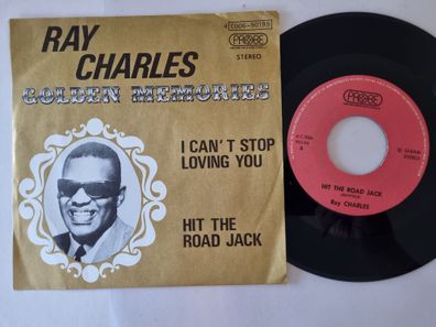Ray Charles - I can't stop loving you/ Hit the road Jack 7'' Vinyl Belgium