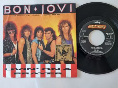 Bon Jovi - Livin' On A Prayer 7'' Vinyl Holland