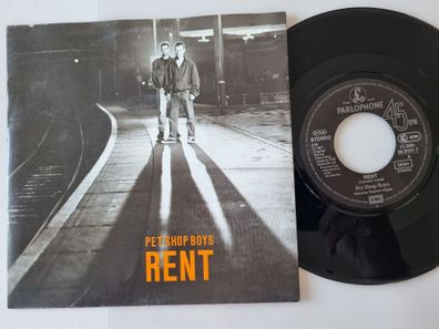 Pet Shop Boys - Rent/ I want a dog 7'' Vinyl Germany