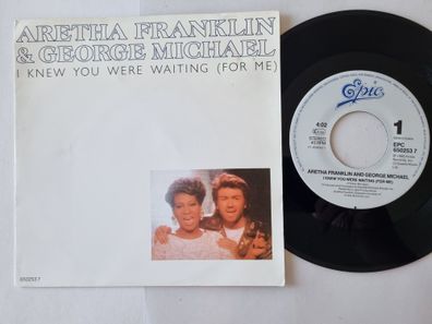 Aretha Franklin & George Michael - I knew you were waiting (for me) 7'' Vinyl