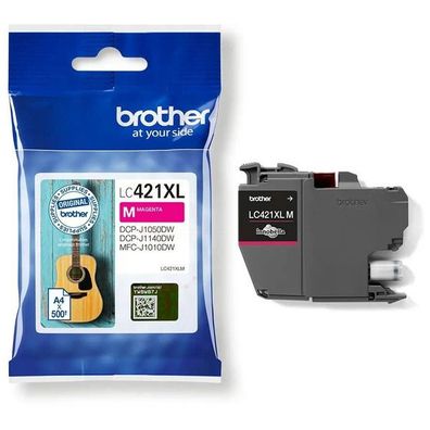 Original Brother LC-421XL / LC-421XLM Tinte magenta