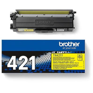 Original Brother TN-421Y Toner gelb