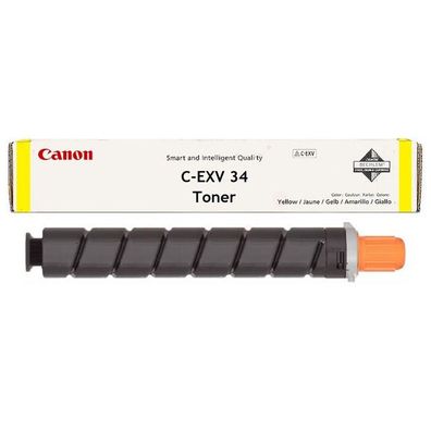Original Canon C-EXV 34 / 3785B002 Toner gelb