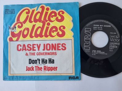 Casey Jones & The Governors - Don't ha ha/ Jack The Ripper 7'' Vinyl Germany