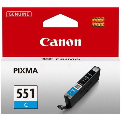 Original Canon CLI-551 C / 6509B001 Tinte cyan