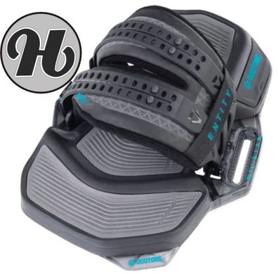 Duotone Entity Ergo NTT Fußschlaufen Bindung Straps Pads - Black Edition ! 2025