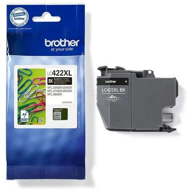 Original Brother LC-422XL / LC-422XLBK Tinte schwarz