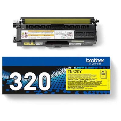 Original Brother TN-320Y Toner gelb