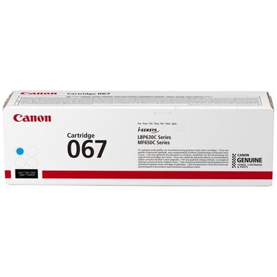 Original Canon 067 / 5101C002 Toner cyan