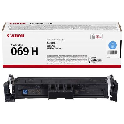 Original Canon 069H / 5097C002 / 5097C004 Toner cyan