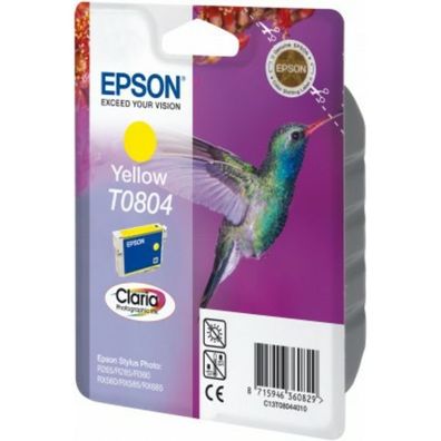 Original Epson T0804 / C13T08044011 / C13T08044021 Tinte gelb