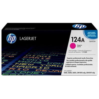 Original HP 124A / Q6003A Toner magenta