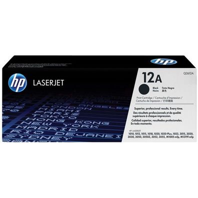 Original HP 12A / Q2612A Toner schwarz