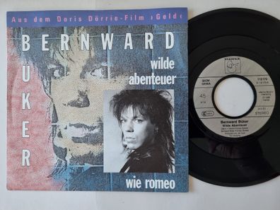Bernward Büker - Wilde Abenteuer 7'' Vinyl Germany