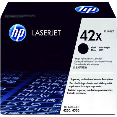 Original HP 42X / Q5942X Toner schwarz