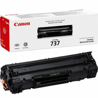 Original Canon 737 / 9435B002 Toner schwarz