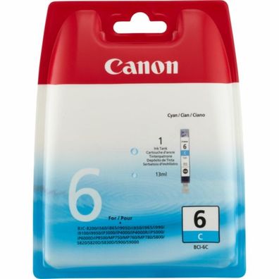 Original Canon BCI-6 C / 4706A002 Tinte cyan