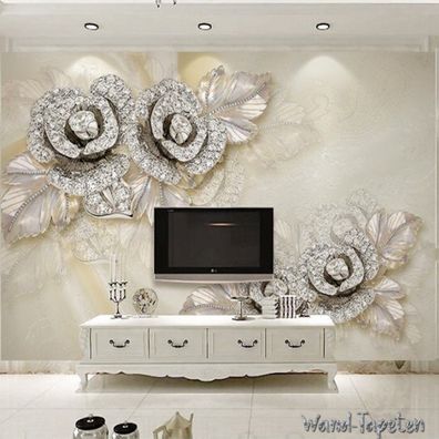 Vlies Fototapete Wandtapeten Wandbilder 3d Diamant Luxus Schmuck Stieg 3172