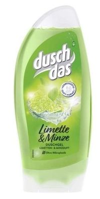 Duschdas Erfrischende Limette & Minze Duschgel Set, 2x250ml (Hergestellt in Deut