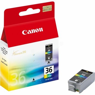 Original Canon CLI-36 / 1511B001 Tinte color