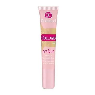 Dermacol Intensiv Verjuengende Augen- und Lippenpflegecreme, 15 ml
