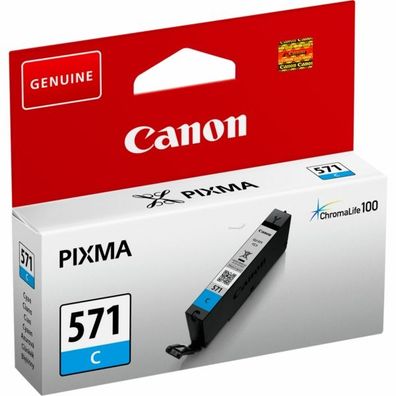 Original Canon CLI-571 C / 0386C001 Tinte cyan
