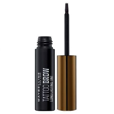 Maybelline Tattoo Brow Peel-Off Toenungsgel fuer Augenbrauen, Farbton Mittelbraun,