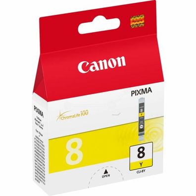 Original Canon CLI-8Y / 0623B001 Tinte gelb