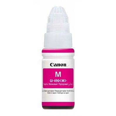 Original Canon GI-490 M / 0665C001 Tinte magenta
