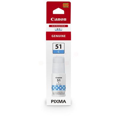Original Canon GI-51 C / 4546C001 Tinte cyan