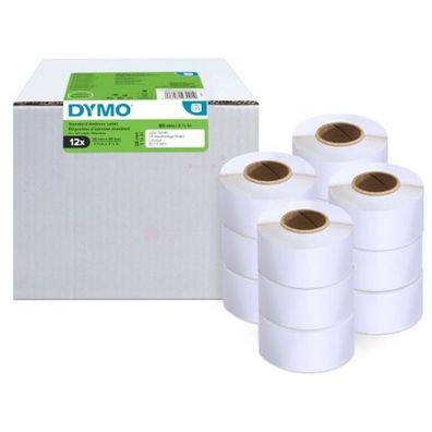 Original Dymo 2093091 Etiketten (28 x 89mm, 12 x 130 Stück)