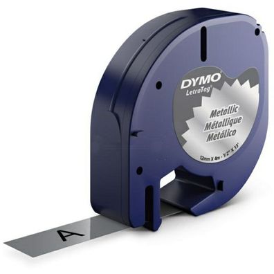 Original Dymo S0718850 / 18768 Etiketten schwarz auf weiß (12mm x 2m)