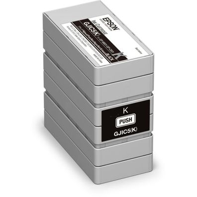 Original Epson GJIC5(K) / C13S020563 / S020563 Tinte schwarz