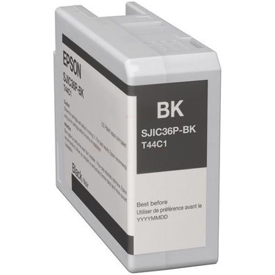 Original Epson SJIC-36-P-K / C13T44C140 Tinte schwarz