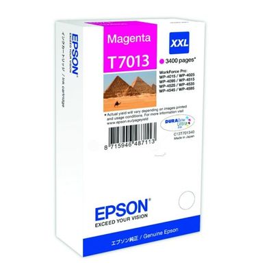 Original Epson T7013 / C13T70134010 Tinte magenta