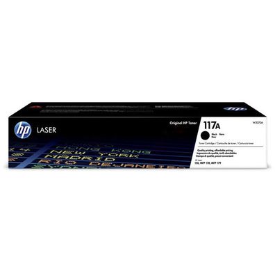 Original HP 117A / W2070A / W2071A / W2072A / W2073A Toner Sparset schwarz, cyan, mag