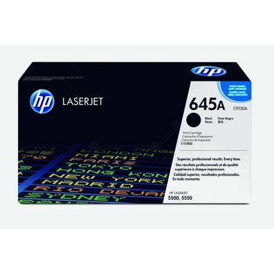 Original HP 645A / C9730A Toner schwarz