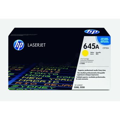 Original HP 645A / C9732A Toner gelb