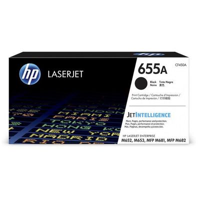 Original HP 655A / CF450A Toner schwarz
