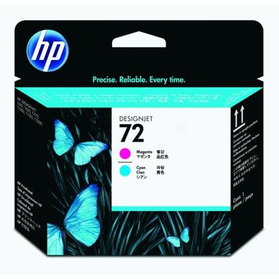 Original HP 72 / C9383A Druckkopf cyan, magenta
